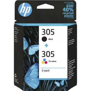 Pack Tinteiros Orig. HP-305 (3YM61A + 3YM60A)